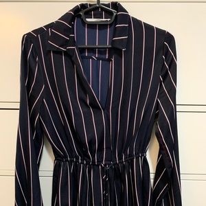 Pinstripe Dress